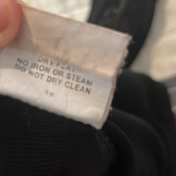 Softwear (by Mark Singer).Vintage 90's Fit & Flare Tank Dress Black-Size XL - Picture 10 of 10